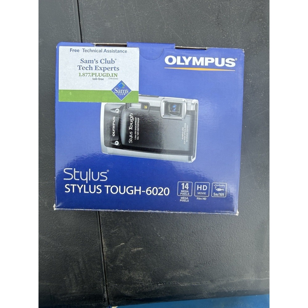 Olympus Stylus Tough-6020 Waterproof Digital Camera
